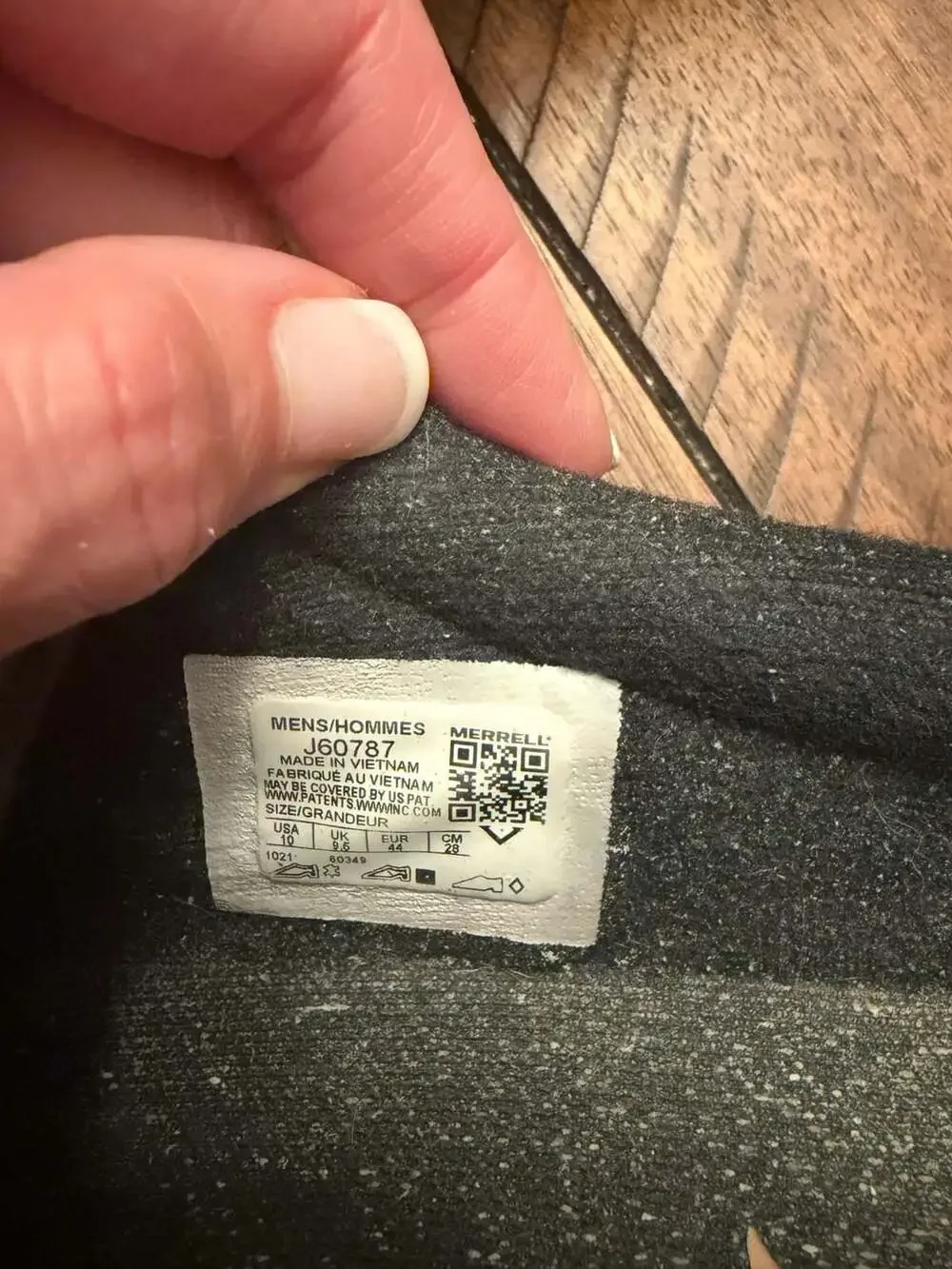 Merrell major lots damage